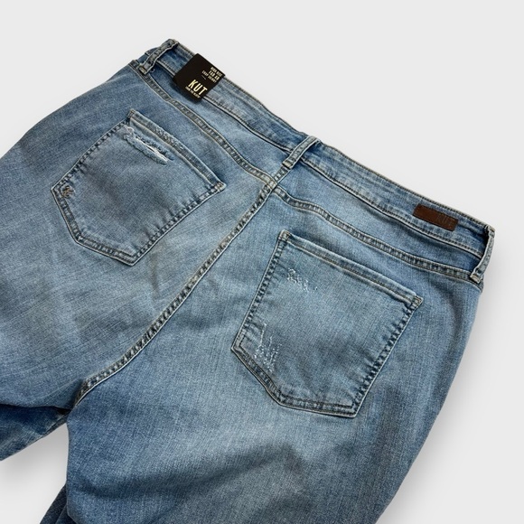 KUT From the KLOTH High Rise Fab AB Crop Skinny Jeans Distressed Plus Size 20W - Picture 6 of 13
